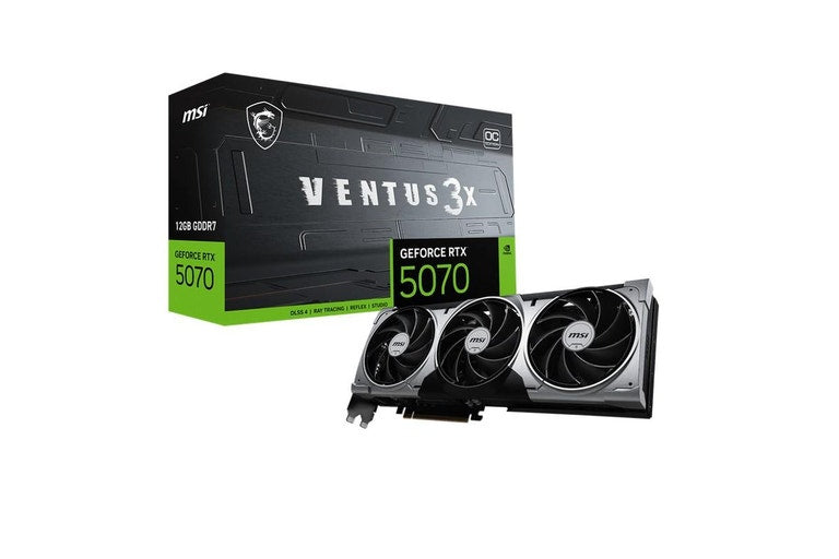 MSI GeForce RTX 5070 12G VENTUS 3X OC Graphics Card