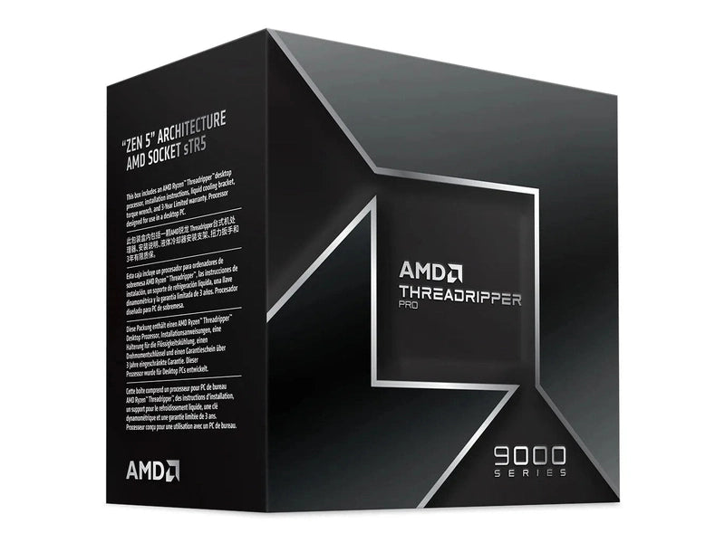 AMD Ryzen Threadripper PRO 9975WX 32-Core 5.4GHz sTR5 CPU Processor