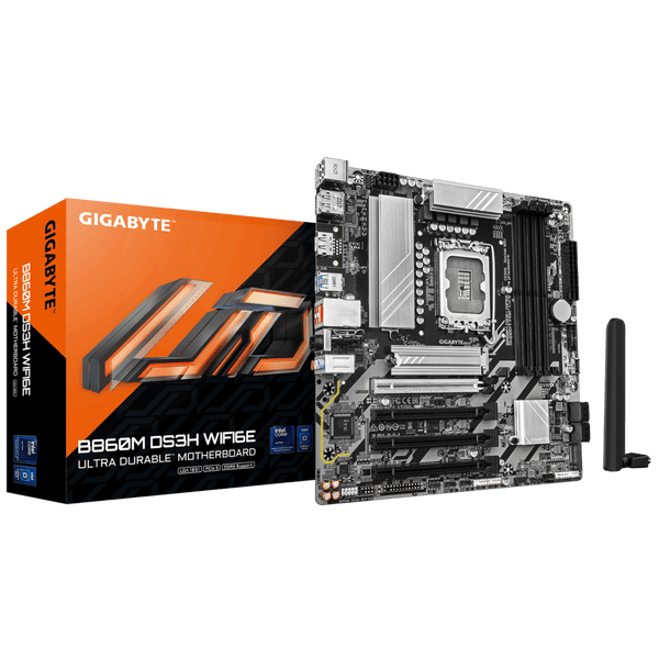 Gigabyte B860M DS3H WIFI6E 1.0 Motherboard