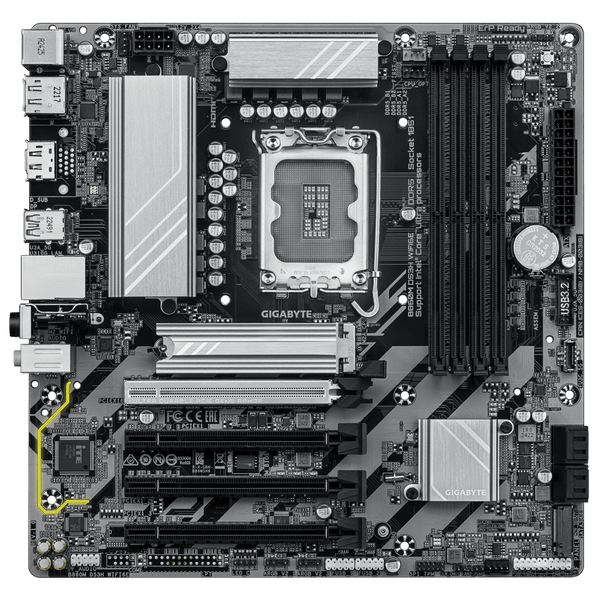 Gigabyte B860M DS3H WIFI6E 1.0 Motherboard
