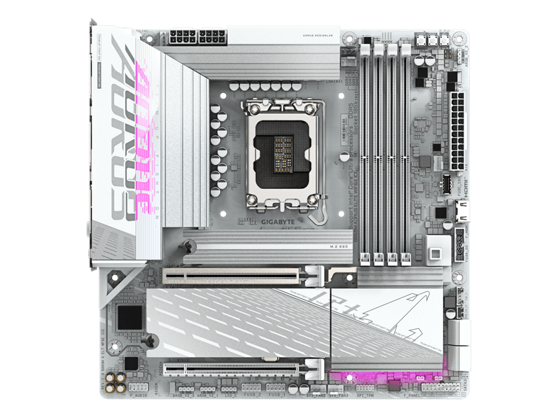 Gigabyte B860M A ELT WF6E ICE Motherboard