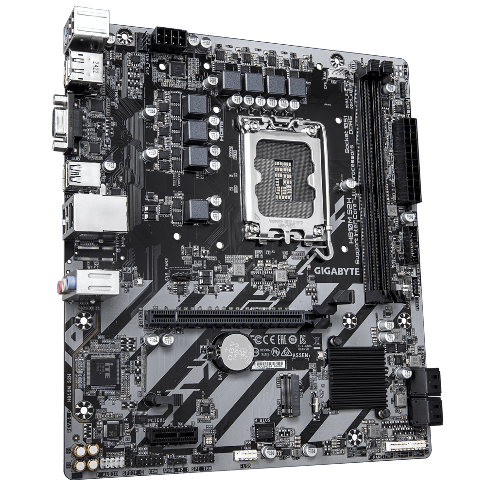 Gigabyte H810M S2H Intel LGA 1851 ATX Motherboard