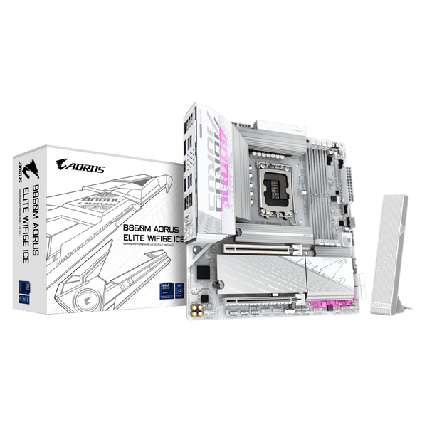 Gigabyte B860M A ELT WF6E ICE Motherboard