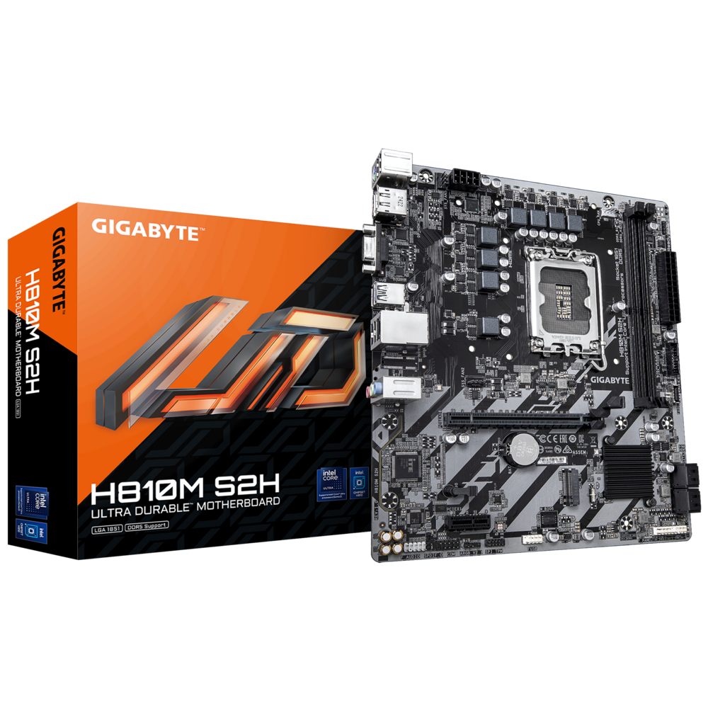 Gigabyte H810M S2H Intel LGA 1851 ATX Motherboard