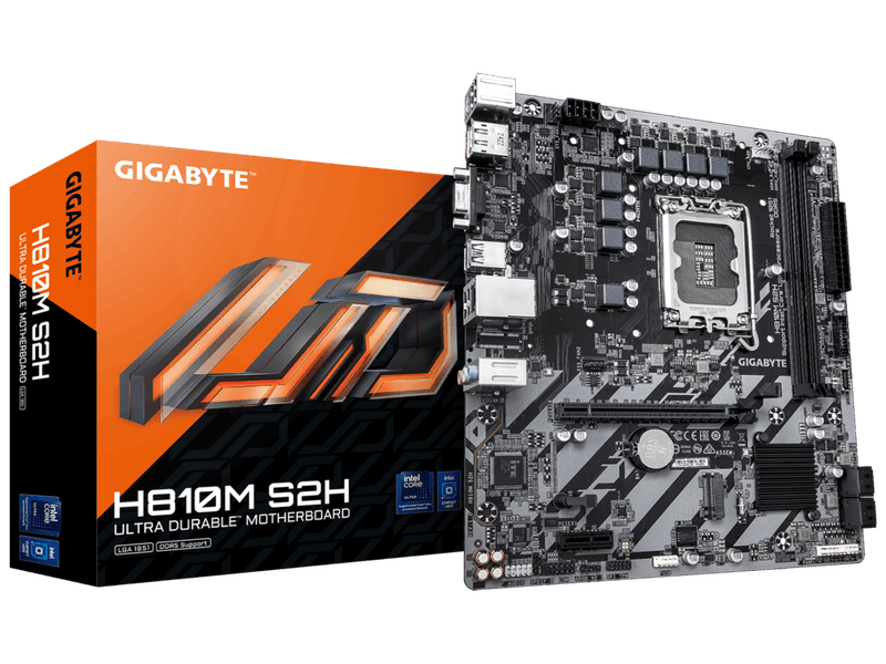 Gigabyte H810M S2H Intel LGA 1851 ATX Motherboard