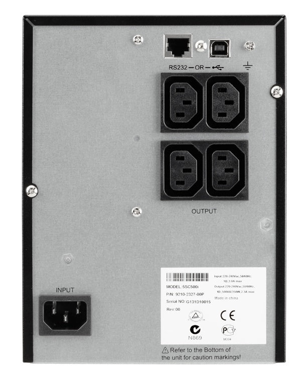 Eaton 5SC 500VA / 350W Mini Tower UPS 4 X Iec Sockets