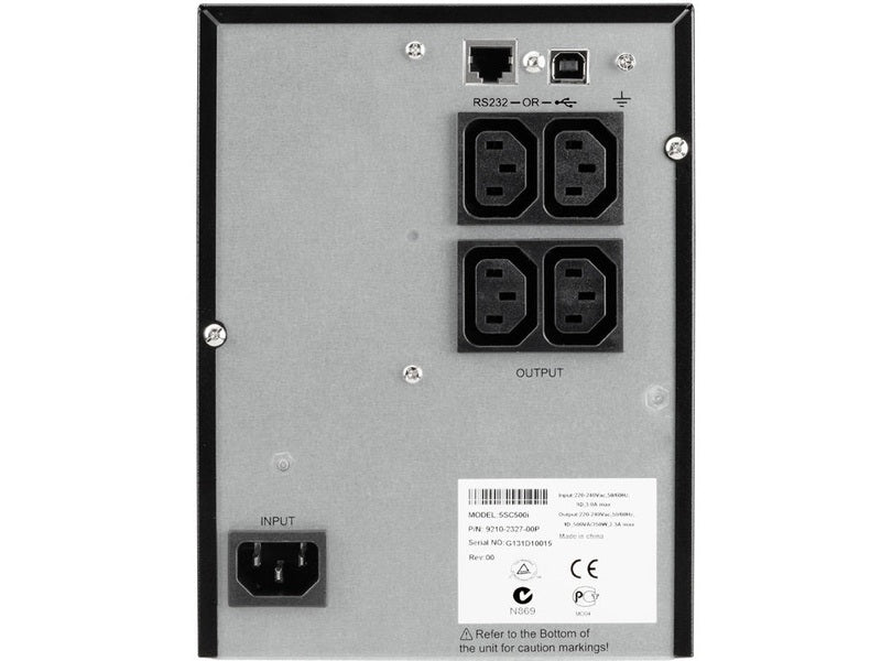 Eaton 5SC 500VA / 350W Mini Tower UPS 4 X Iec Sockets