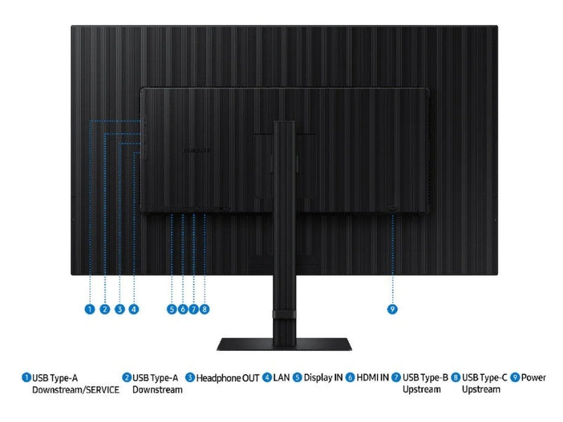 Samsung ViewFinity S80UD 37inch 4K UHD VA Monitor - LS37D800UAEXXY