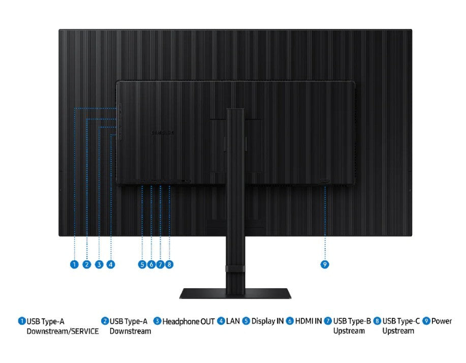 Samsung ViewFinity S80UD 37inch 4K UHD VA Monitor - LS37D800UAEXXY
