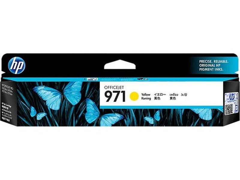 HP 971 Original Inkjet Ink Cartridge - Yellow Pack - 2500 Pages