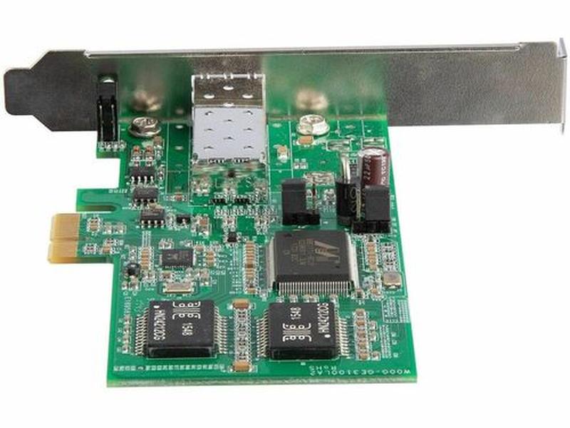 StarTech PCI Express Gigabit Ethernet Fiber Network Card w/ Open SFP - PCIe SFP Network Card Adapter NIC