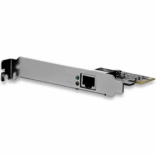Star Tech1 Port PCI Express PCIe Gigabit Network Server Adapter NIC Card - Dual Profile