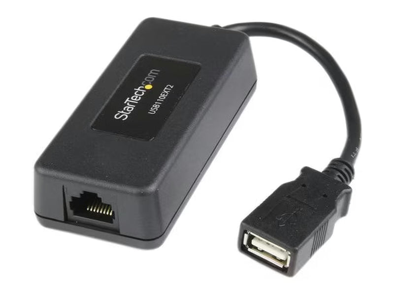 StarTech 1 Port USB over Cat5 / Cat6 Ethernet Extender - up to 131ft 40m