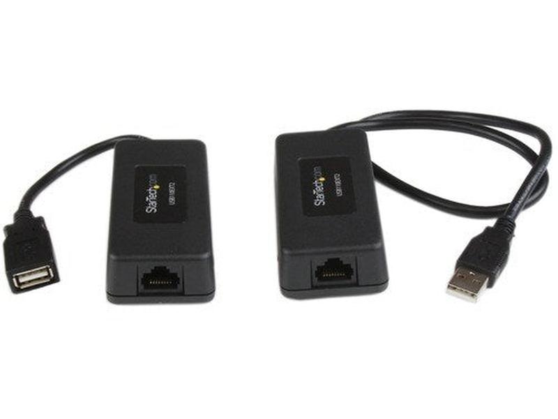 StarTech 1 Port USB over Cat5 / Cat6 Ethernet Extender - up to 131ft 40m