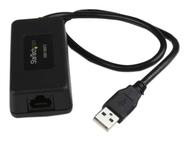 StarTech 1 Port USB over Cat5 / Cat6 Ethernet Extender - up to 131ft 40m
