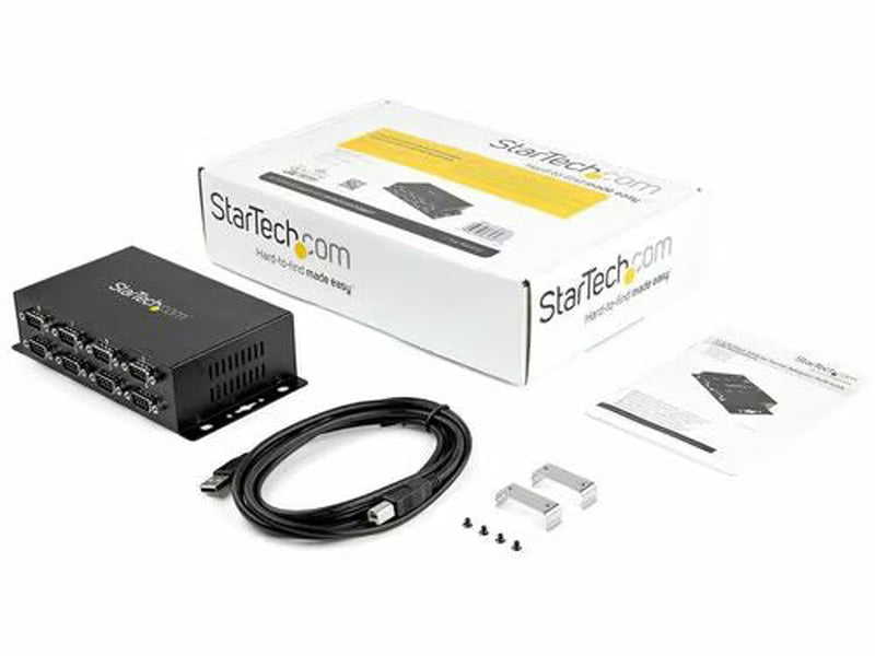 StarTech 8 Port USB to DB9 RS232 Serial Adapter Hub