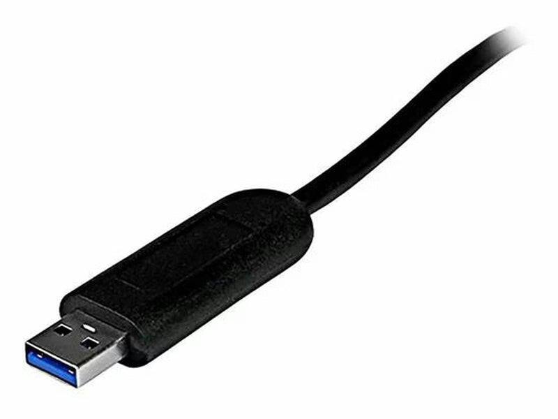 StarTech 4 Port Portable SuperSpeed USB 3.0 Hub with Built-in Cable