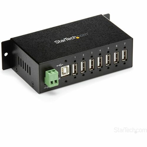 StarTech Mountable Rugged Industrial 7 Port USB Hub
