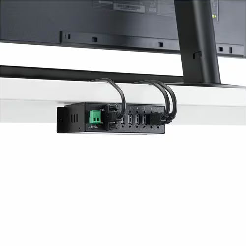 StarTech Mountable Rugged Industrial 7 Port USB Hub