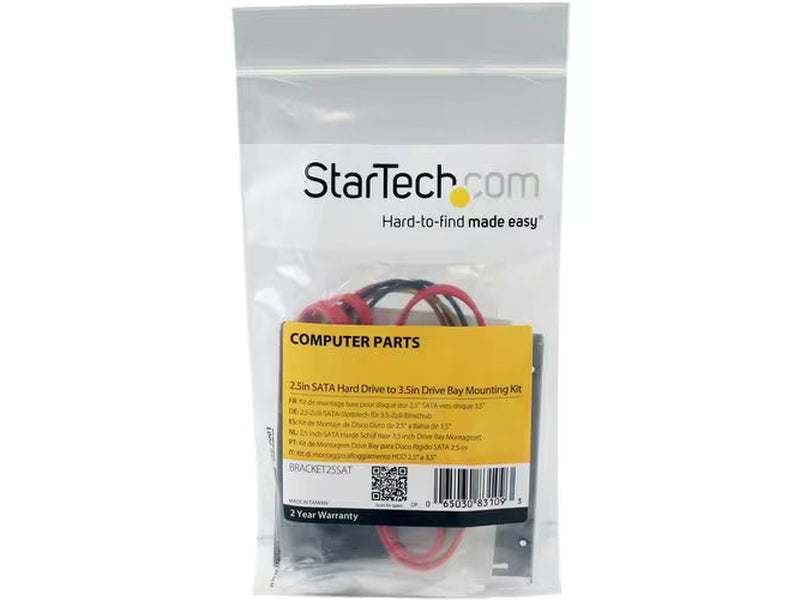 StarTech 2.5in SATA Hard Drive to 3.5in Drive Bay Mounting Kit