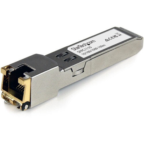 StarTech Cisco Compatible Gigabit RJ45 Copper SFP Transceiver Module - Mini-GBIC