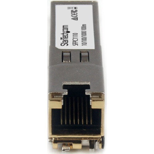 StarTech Cisco Compatible Gigabit RJ45 Copper SFP Transceiver Module - Mini-GBIC