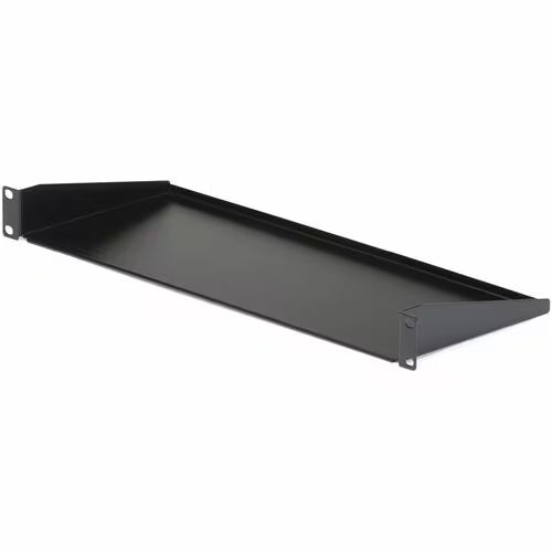 StarTech 1U Server Rack Shelf, Universal Rack Mount Cantilever Tray for 19" Network Equipment Rack, Heavy Duty Steel, 7" (17.8cm) Deep