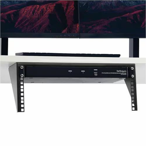 StarTech 4U 19in Steel Vertical Wallmount Equipment Rack Bracket
