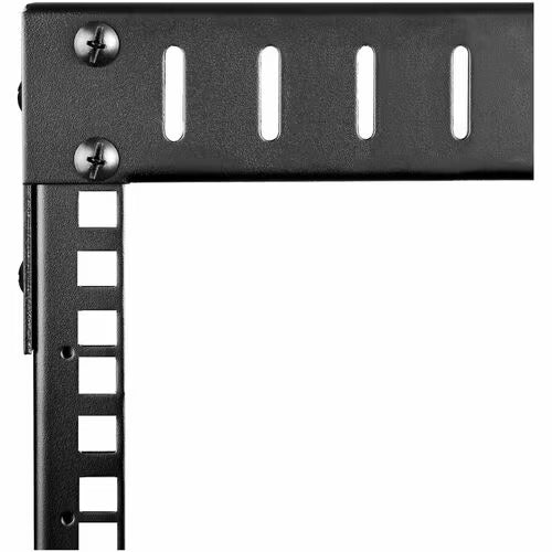 StarTech 2-Post 8U Heavy-Duty Wall Mount Network Rack, 19" Open Frame Server Rack with Adjustable Depth, Wall Mount Data Rack for IT / AV / Patch Panel / Computer Equipment - Cage Nuts and Screws Included