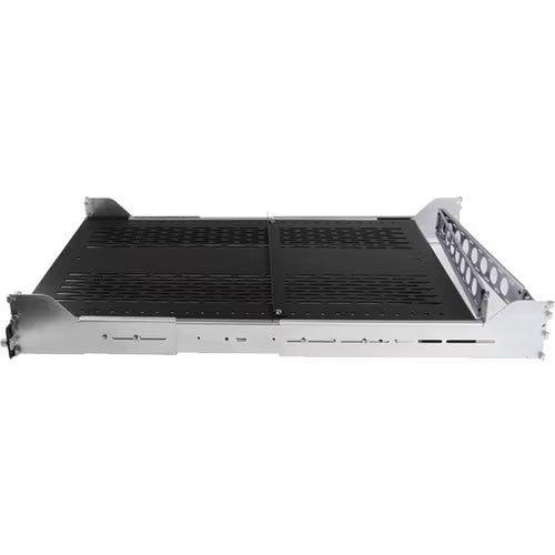 StarTech 2U Vented Sliding Rack Shelf w/ Cable Management Arm & Adjustable Mounting Depth - 50lbs / 22.7kg