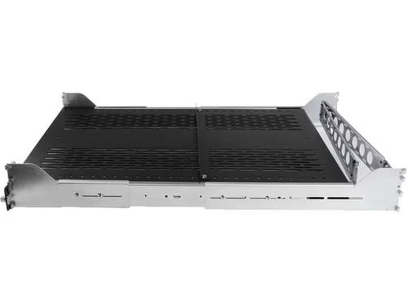 StarTech 2U Vented Sliding Rack Shelf w/ Cable Management Arm & Adjustable Mounting Depth - 50lbs / 22.7kg