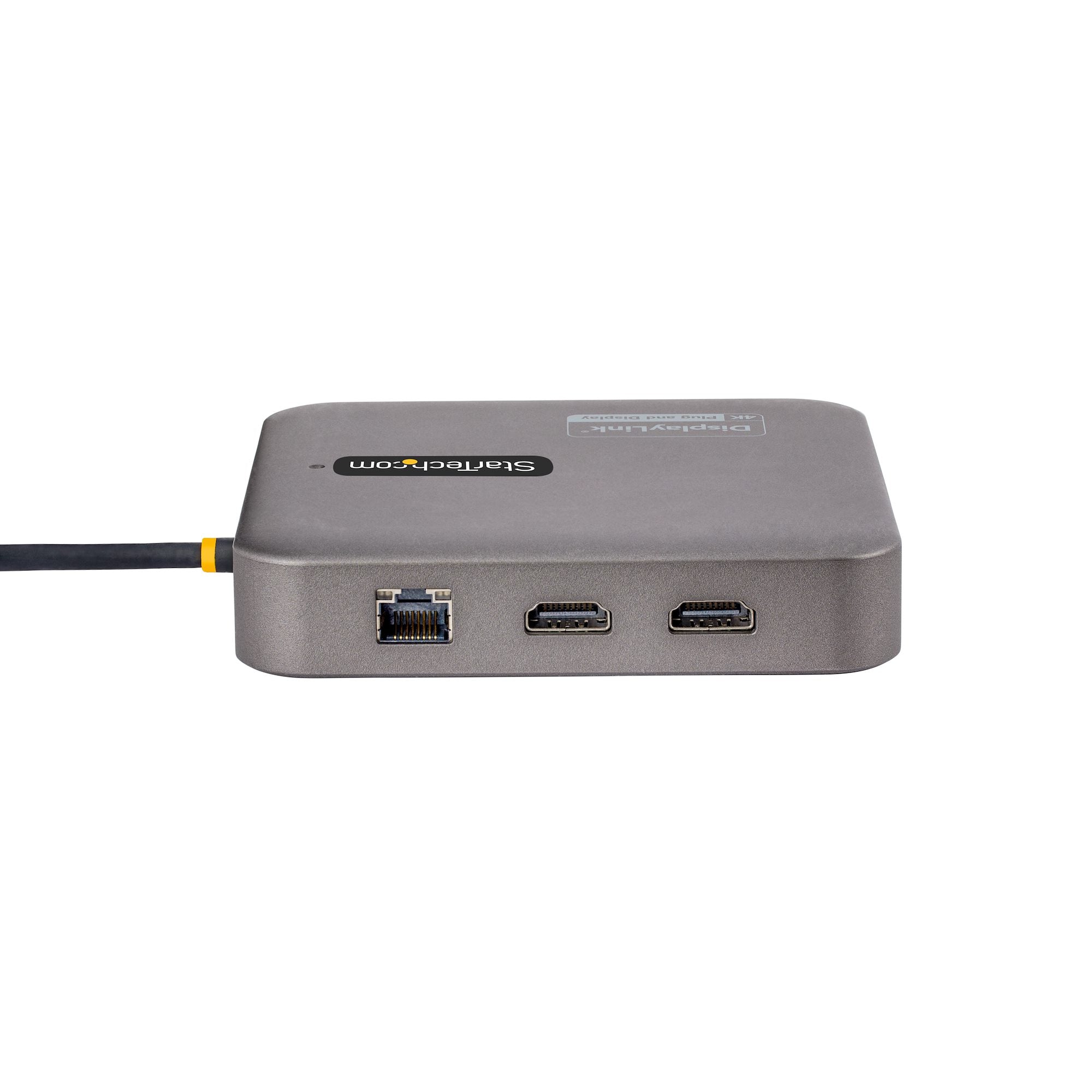 StarTech 0.55M USB-C Multiport Adapter,100W, USB 1 , 4K HDMI 2 , RJ45 1 , SD/MMC, 3Yr