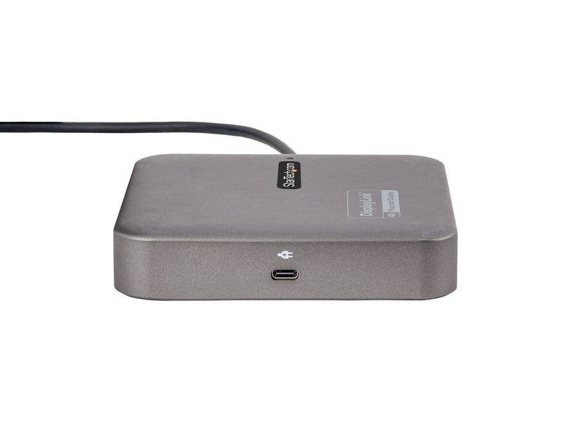 StarTech 0.55M USB-C Multiport Adapter,100W, USB 1 , 4K HDMI 2 , RJ45 1 , SD/MMC, 3Yr