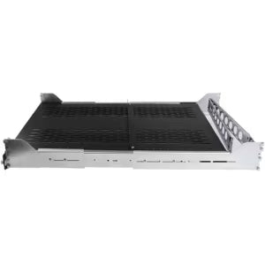 StarTech 2U Vented Sliding Rack Shelf w/ Cable Management Arm & 27.7 to 31.6in Adjustable Mounting Depth - 110lbs / 50kg - 24in Deep