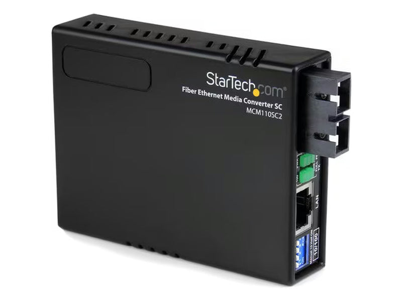 StarTech 10/100 Fiber to Ethernet Media Converter Multi Mode SC 2 km