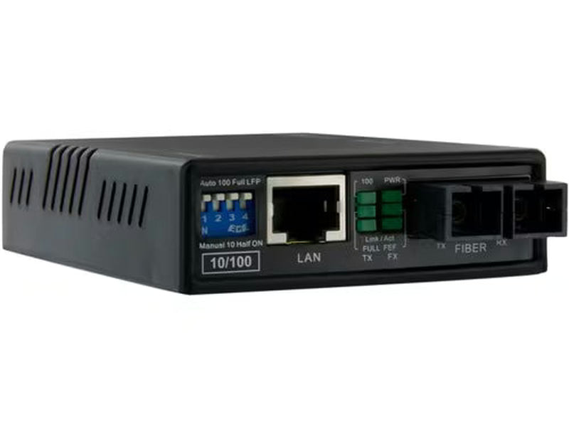 StarTech 10/100 Fiber to Ethernet Media Converter Multi Mode SC 2 km