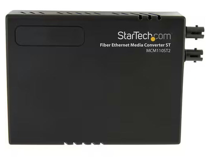 StarTech 10/100 Multi Mode Fiber Copper Fast Ethernet Media Converter ST 2 km
