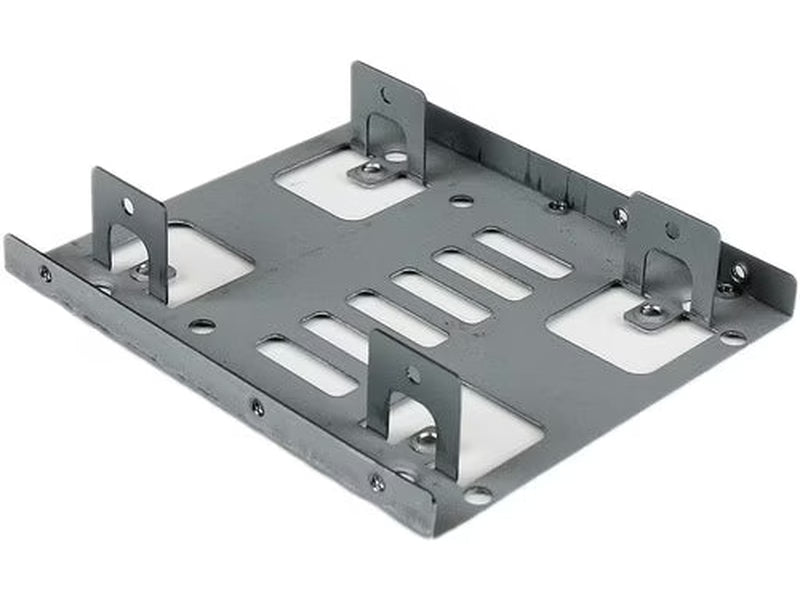StarTech Dual 2.5" to 3.5" HDD Bracket for SATA Hard Drives - 2 Drive 2.5" to 3.5" Bracket for Mounting Bay