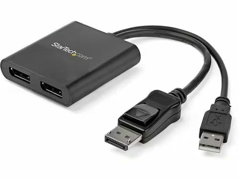 StarTech Multi Stream Transport Hub – DisplayPort™ 1.2 to dual head DisplayPort MST hub