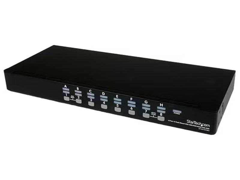 StarTech 16 Port Rackmount USB KVM Switch Kit with OSD and Cables