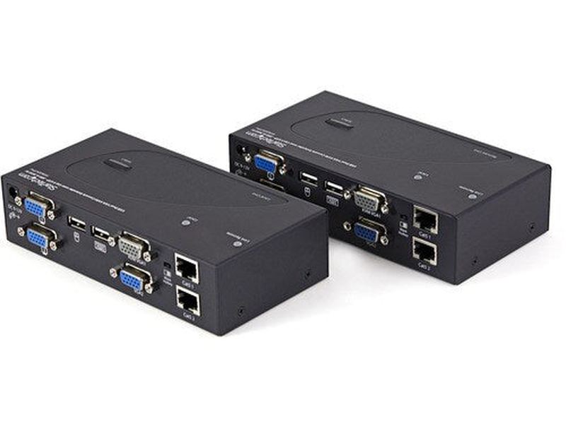 StarTech 650 ft/200m USB 2.0 Dual VGA KVM Console Extender over Cat5 UTP -for Dual VGA, USB-enabled PC or KVM Switch