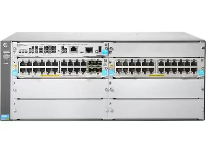 HPE Aruba Networking 5406R 44GT PoE+ and 4 port SFP+ No PSU v3 zl2 Switch