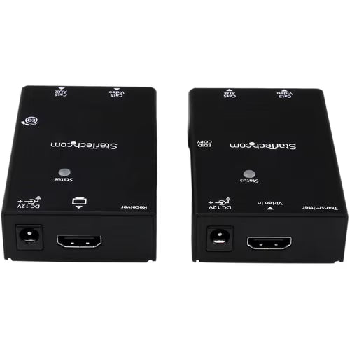 StarTech HDMI Over CAT5/CAT6 Extender with Power Over Cable - 165 ft (50m)