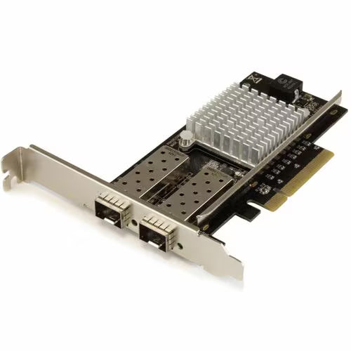 StarTech 2-Port 10G Fiber Network Card with Open SFP+ - PCIe, Intel Chip