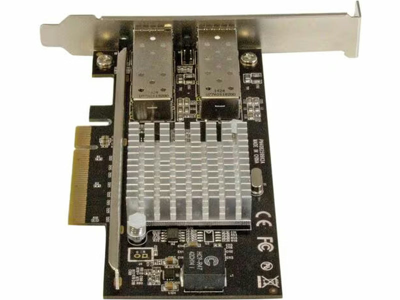 StarTech 2-Port 10G Fiber Network Card with Open SFP+ - PCIe, Intel Chip