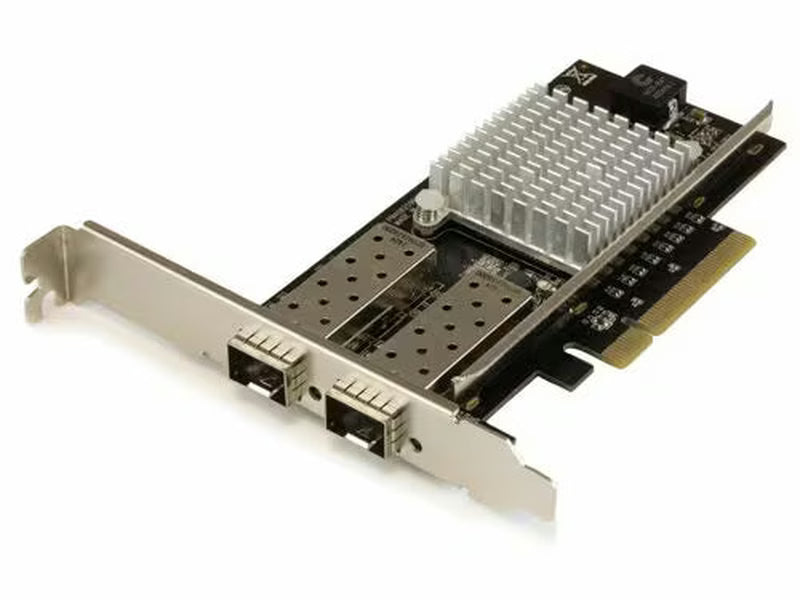 StarTech 2-Port 10G Fiber Network Card with Open SFP+ - PCIe, Intel Chip