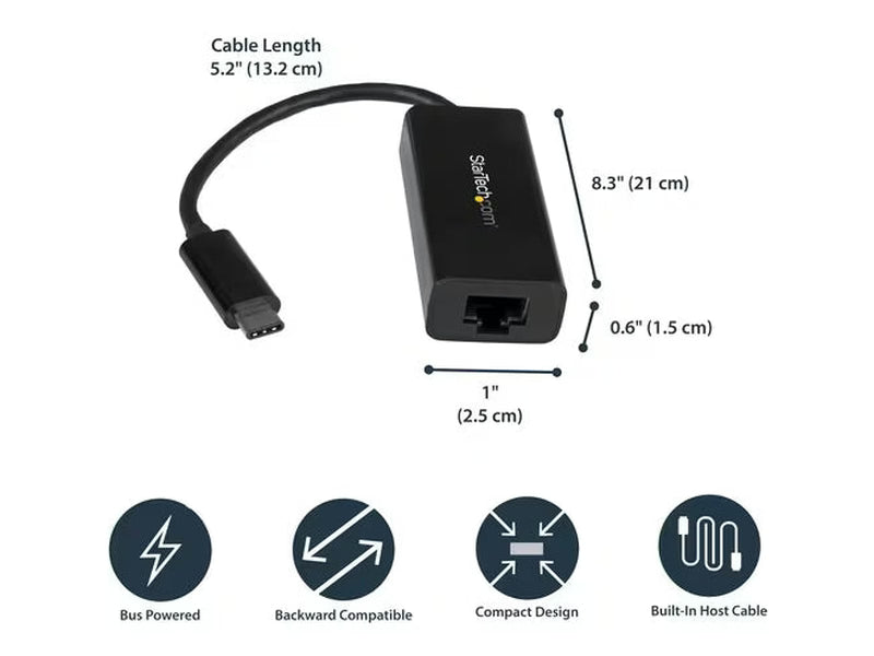 StarTech USB-C to Gigabit Network Adapter