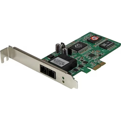 StarTech PCI Express PCIe Gigabit Ethernet Multimode SC Fiber Network Card Adapter NIC - 550m