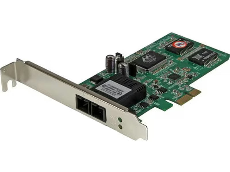 StarTech PCI Express PCIe Gigabit Ethernet Multimode SC Fiber Network Card Adapter NIC - 550m