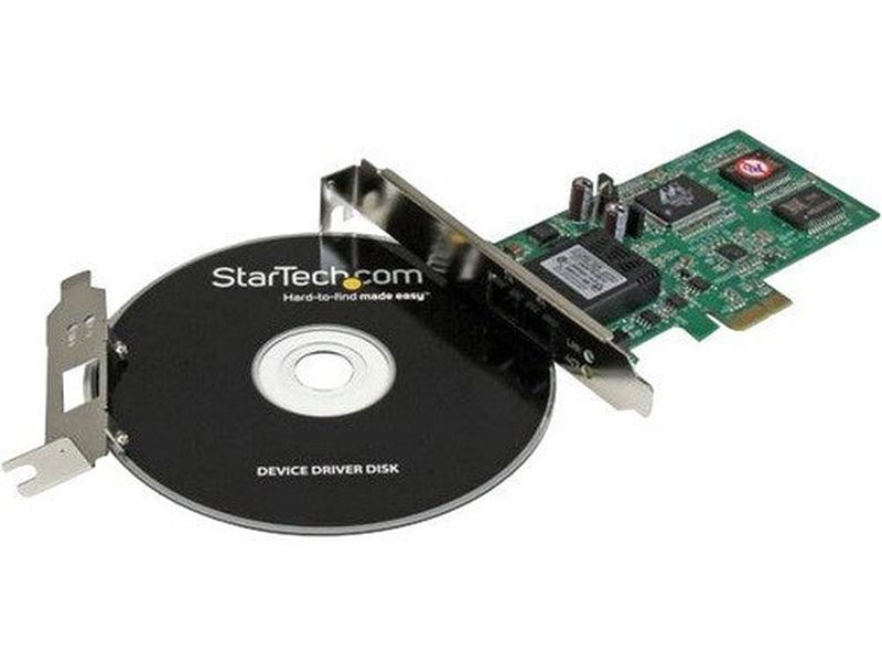 StarTech PCI Express PCIe Gigabit Ethernet Multimode SC Fiber Network Card Adapter NIC - 550m